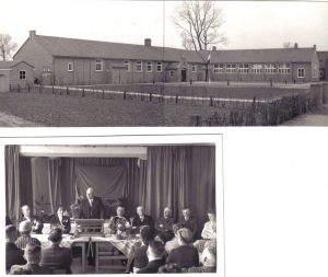 F552 Officiele opening Chr. Huishoudschool, 1955